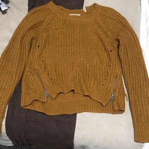 cropped sweater